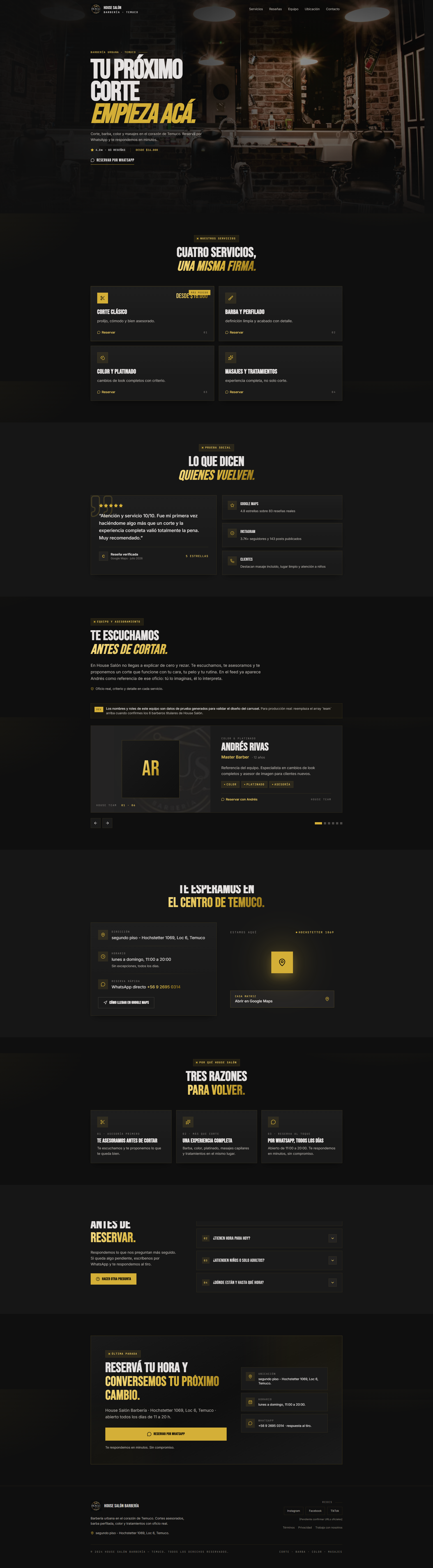 Vista de una propuesta conceptual de rediseño web desarrollada por Cronis